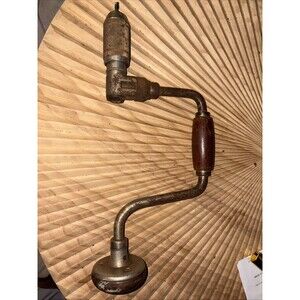 Vintage Stanley Racheting Bit Brace Hand Drill
